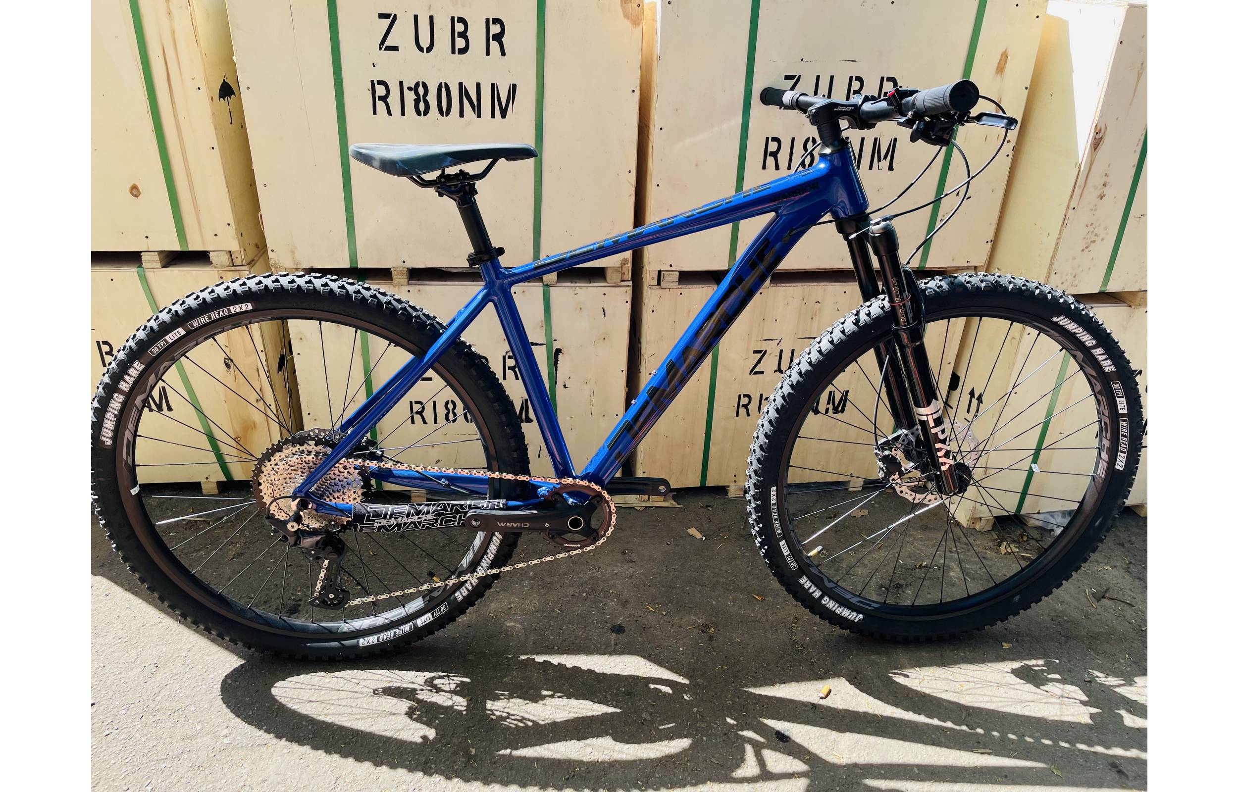 Фотографія Велосипед DeMARCHE Warrior 29" розмір L 2022 Синій